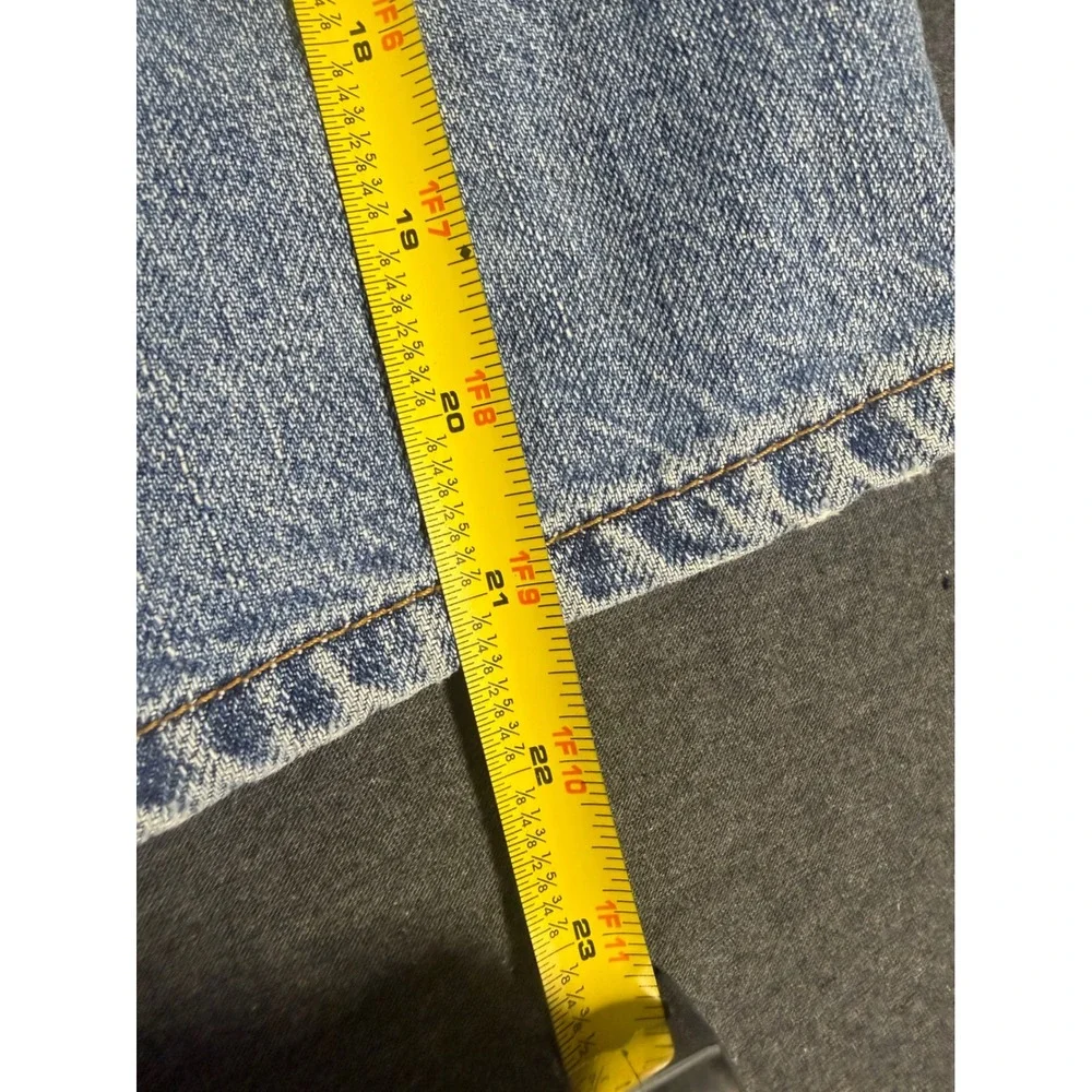 Levis 550 Relaxed Fit Denim Shorts Mens 33 Light Wash Blue Cotton 550-0261